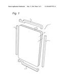 DOUBLE-WALLED ACRYLIC DOOR FOR REFRIGERATED CABINETS diagram and image