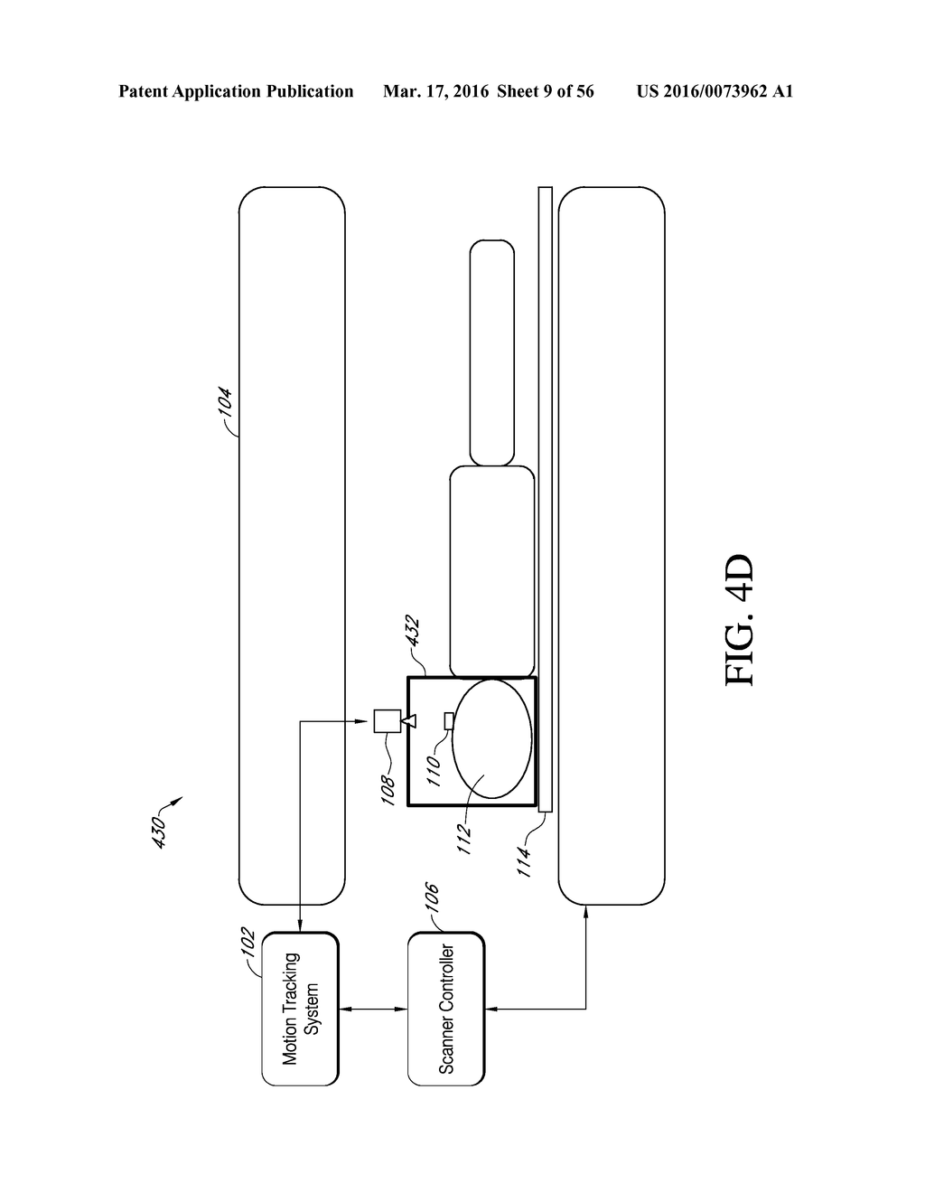 SYSTEMS, DEVICES, AND METHODS FOR TRACKING AND COMPENSATING FOR PATIENT     MOTION DURING A MEDICAL IMAGING SCAN - diagram, schematic, and image 10