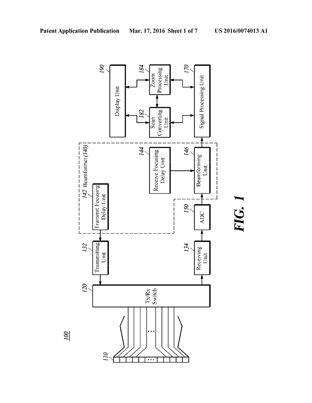 IMAGE ENLARGEMENT METHOD AND ULTRASOUND MEDICAL DEVICE FOR SAME - diagram, schematic, and image 02