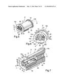 INJECTOR DEVICE FOR INTRODUCING AN INTRAOCULAR LENS INTO AN EYE AND METHOD     FOR FOLDING AN INTRAOCULAR LENS IN AN INJECTOR DEVICE diagram and image