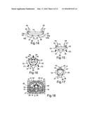 INJECTOR DEVICE FOR INTRODUCING AN INTRAOCULAR LENS INTO AN EYE AND METHOD     FOR FOLDING AN INTRAOCULAR LENS IN AN INJECTOR DEVICE diagram and image