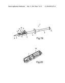 INJECTOR DEVICE FOR INTRODUCING AN INTRAOCULAR LENS INTO AN EYE AND METHOD     FOR FOLDING AN INTRAOCULAR LENS IN AN INJECTOR DEVICE diagram and image