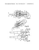 INJECTOR DEVICE FOR INTRODUCING AN INTRAOCULAR LENS INTO AN EYE AND METHOD     FOR FOLDING AN INTRAOCULAR LENS IN AN INJECTOR DEVICE diagram and image