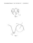 LOW PROFILE NON-SYMMETRICAL STENT diagram and image