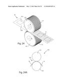 Nonwoven Material Having Discrete Three-Dimensional Deformations With Wide     Base Openings diagram and image