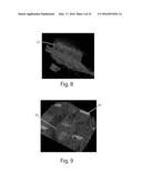 Nonwoven Material Having Discrete Three-Dimensional Deformations Forming     Protrusions Having A Varying Width And Wide Base Openings diagram and image