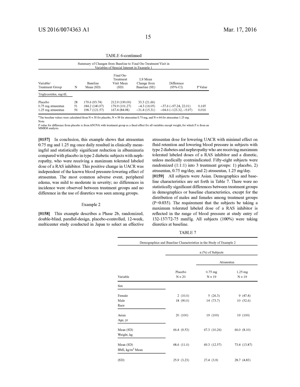 METHODS FOR IMPROVING LIPID PROFILES USING ATRASENTAN - diagram, schematic, and image 29