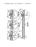 FLUID DISPENSING DEVICE WITH A FLOW DETECTOR diagram and image