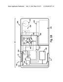 FLUID DISPENSING DEVICE WITH A FLOW DETECTOR diagram and image