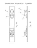 Front unit for a ski binding and system consisting of a front unit and a     back unit diagram and image