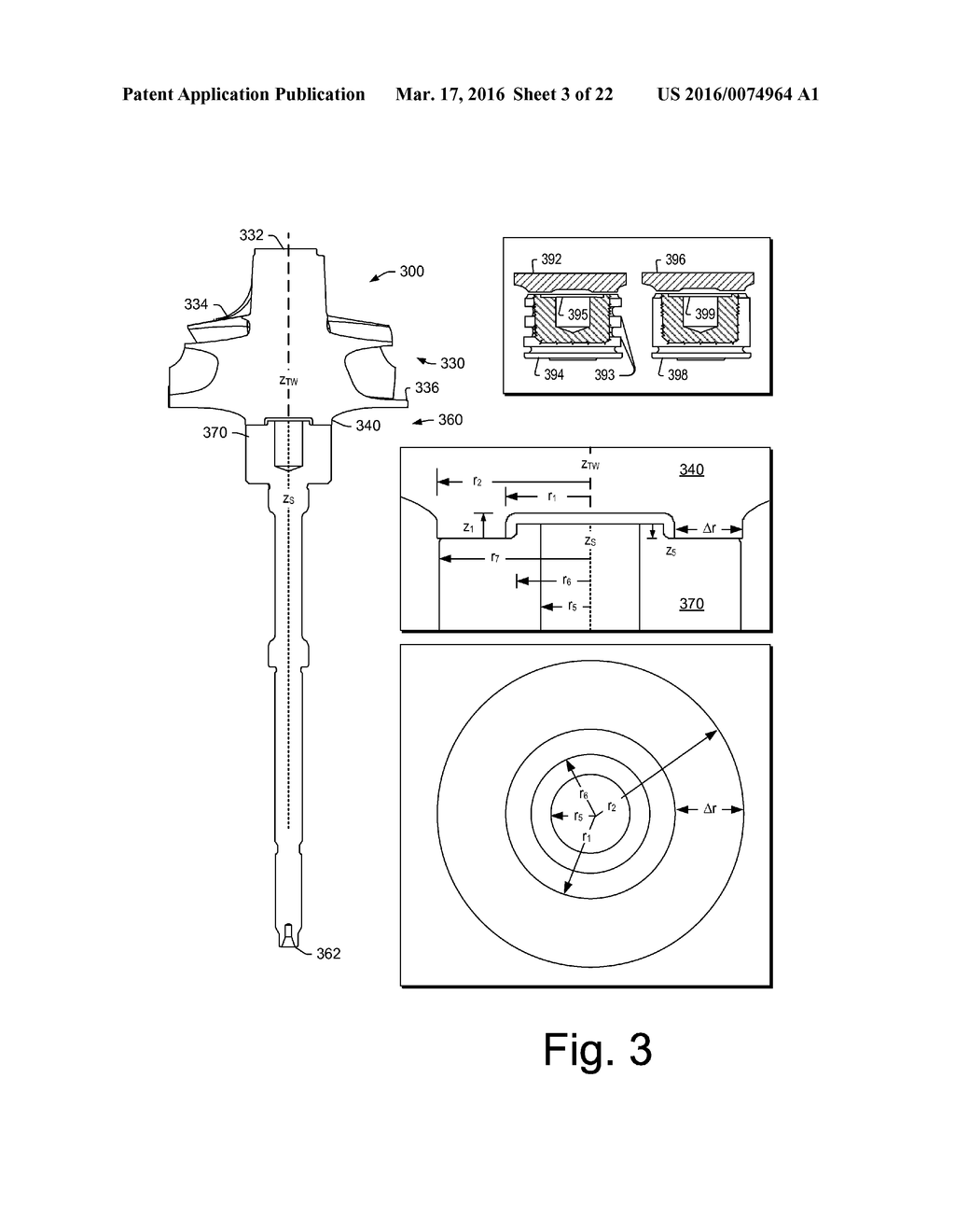 TURBOCHARGER SHAFT AND WHEEL ASSEMBLY - diagram, schematic, and image 04