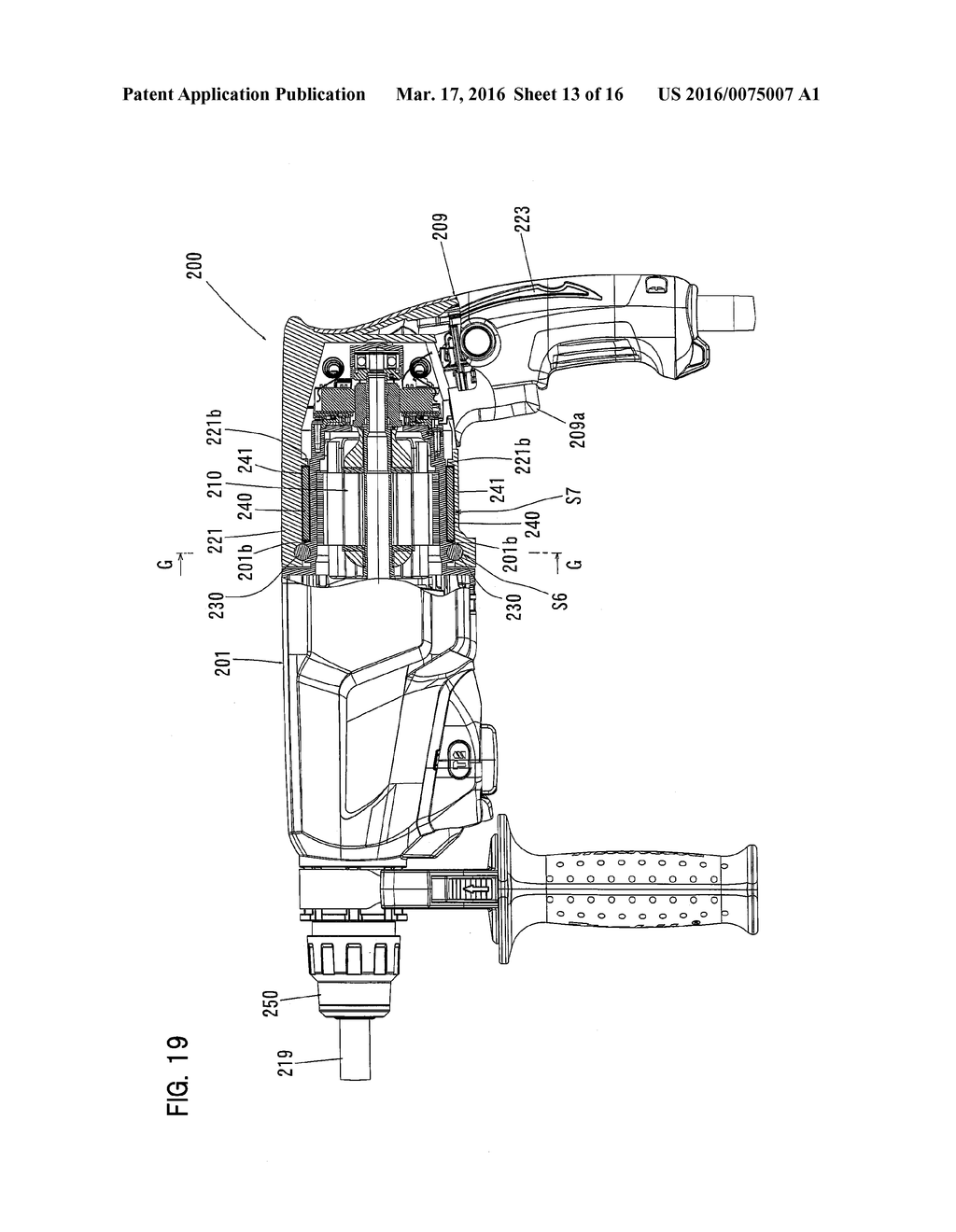 HANDLE AND POWER TOOL COMPRISING SAME HANDLE - diagram, schematic, and image 14