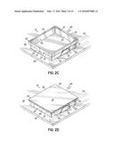 Method of Manufacturing Custom Sized Plastic Tote Having Intermediate     Sleeve diagram and image