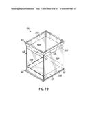 Method of Manufacturing Custom Sized Plastic Tote Having Intermediate     Sleeve diagram and image