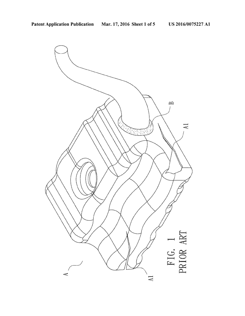 Automotive fuel tank - diagram, schematic, and image 02