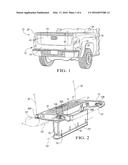 MULTI-PANEL HINGED ENDGATE ASSEMBLY WITH EDGE SUPPORT FOR STEP PANEL diagram and image