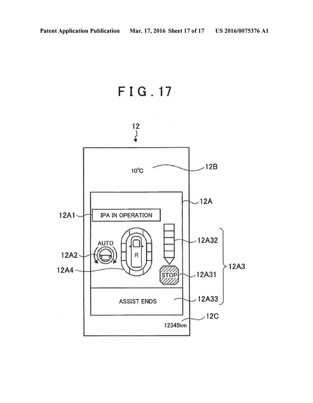 PARKING ASSIST SYSTEM, PARKING ASSIST METHOD AND PARKING ASSIST CONTROL     PROGRAM - diagram, schematic, and image 18