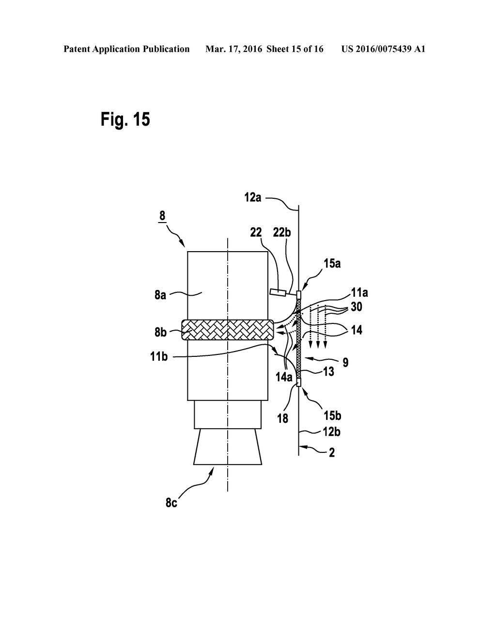 AIRCRAFT WITH AN AIR INTAKE FOR AN AIR BREATHING PROPULSION ENGINE - diagram, schematic, and image 16