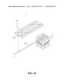 SIZE ADJUSTABLE ASSEMBLABLE PALLET diagram and image