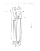 CONTAINER WITH COLLAPSIBLE APPLICATOR diagram and image