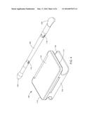 CONTAINER WITH COLLAPSIBLE APPLICATOR diagram and image