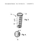 Chilling and Infusion Insert for Beverage Container diagram and image