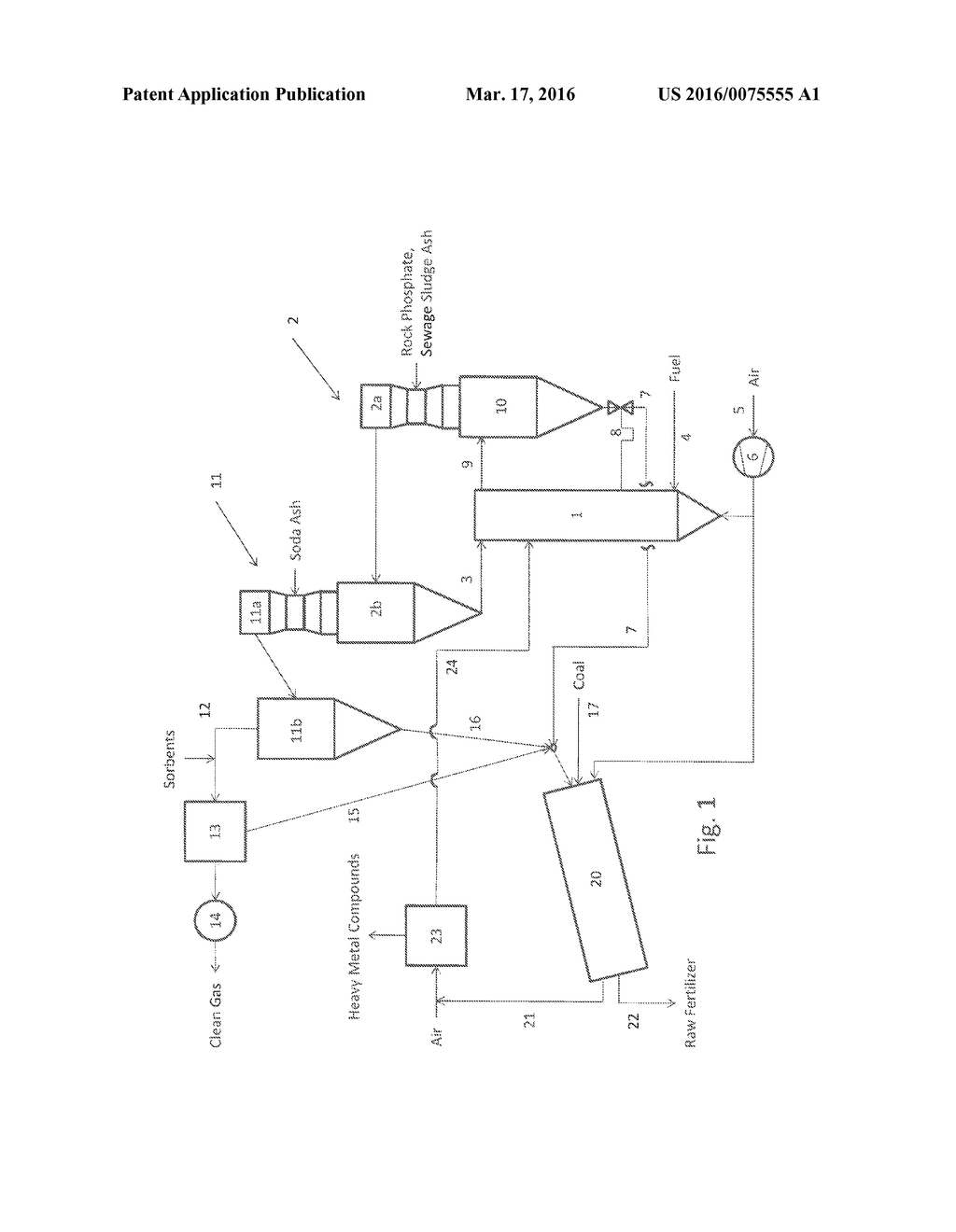 PROCESS AND PLANT FOR SEPARATING HEAVY METALS FROM PHOSPHORIC STARTING     MATERIAL - diagram, schematic, and image 02