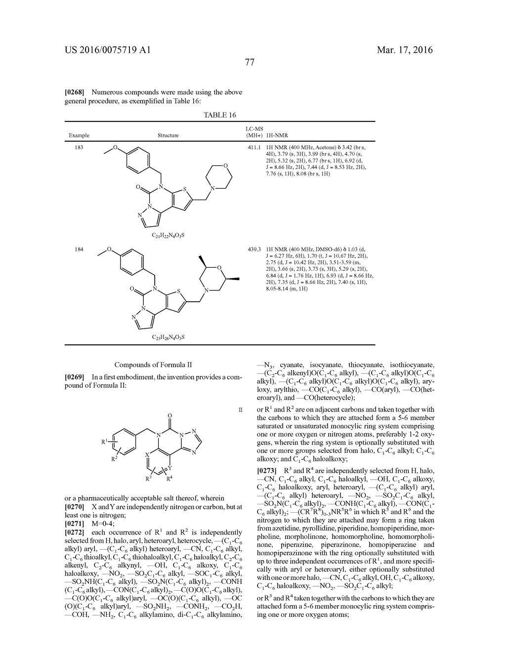 THERAPEUTIC THIOPHENE-, FURAN-, AND PYRIDINE-FUSED     AZOLOPYRIMIDIN-5-(6H)-ONES - diagram, schematic, and image 80