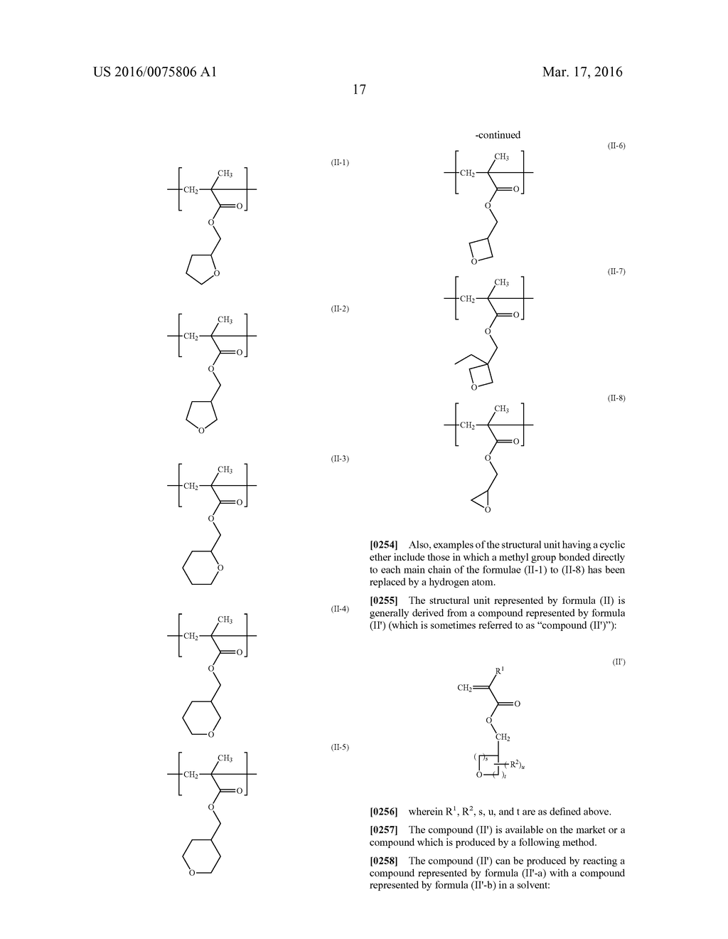 RESIN, RESIST COMPOSITION AND METHOD FOR PRODUCING RESIST PATTERN - diagram, schematic, and image 19