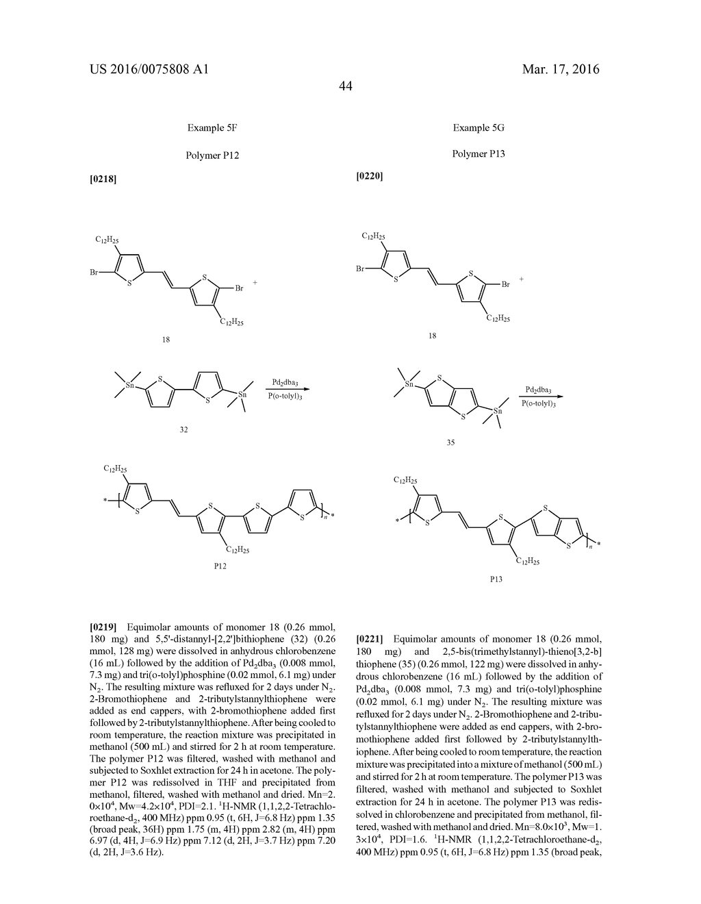 SEMICONDUCTOR MATERIALS PREPARED FROM DITHIENYLVINYLENE COPOLYMERS - diagram, schematic, and image 53