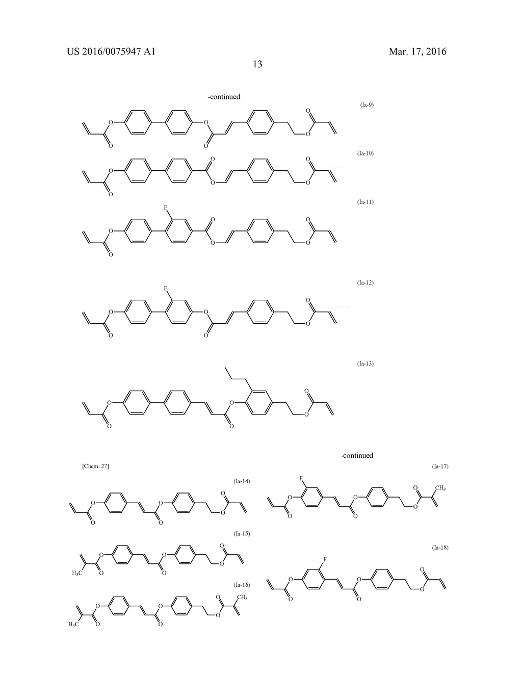 NEMATIC LIQUID CRYSTAL COMPOSITION AND LIQUID CRYSTAL DISPLAY ELEMENT     USING SAME - diagram, schematic, and image 14