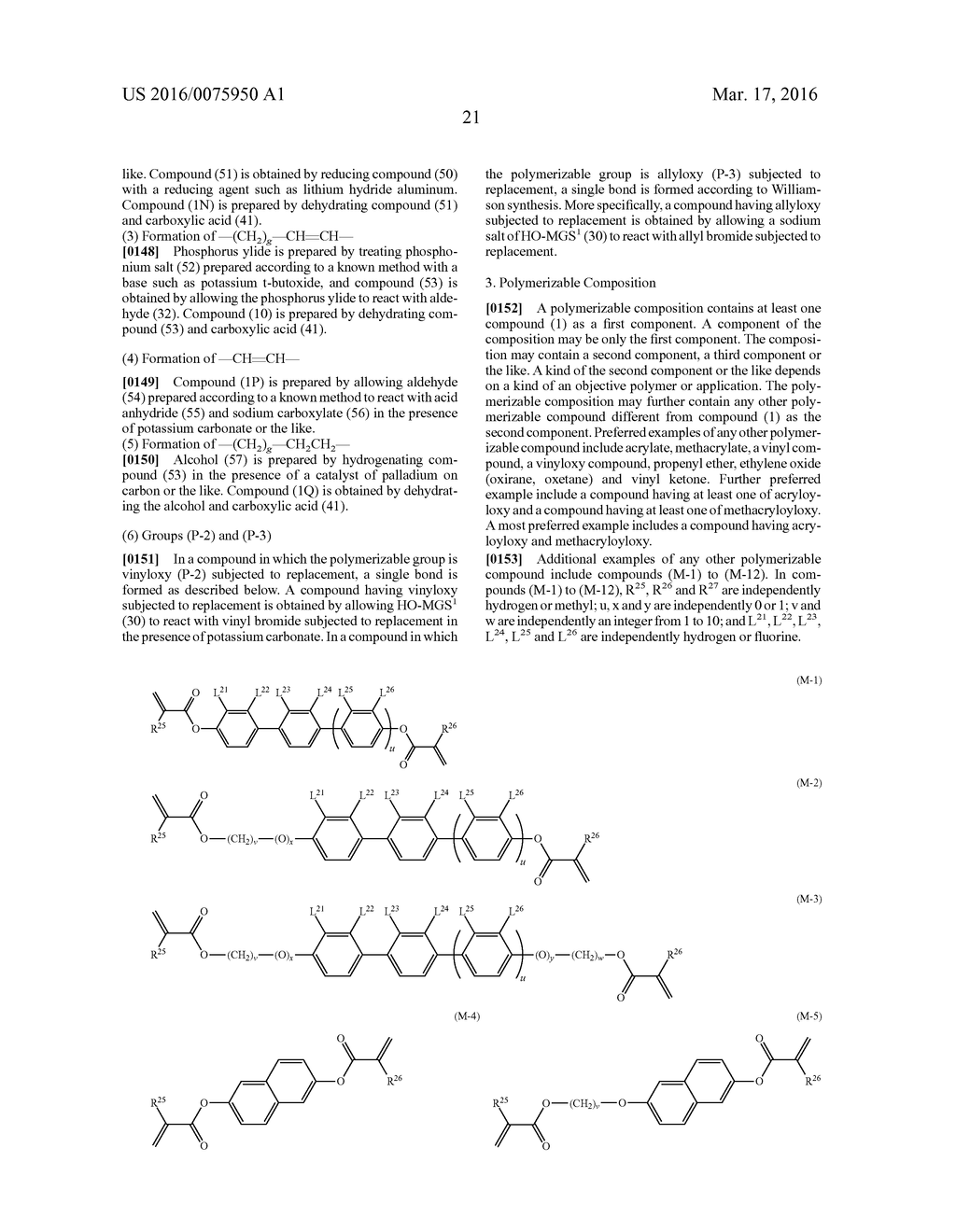 POLYMERIZABLE COMPOUND, POLYMERIZABLE COMPOSITION AND LIQUID CRYSTAL     DISPLAY DEVICE - diagram, schematic, and image 22