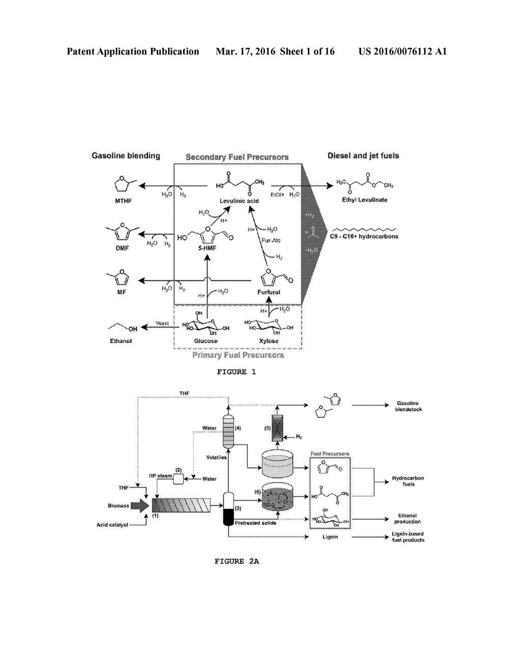 CO-SOLVENT TO PRODUCE REACTIVE INTERMEDIATES FROM BIOMASS - diagram, schematic, and image 02