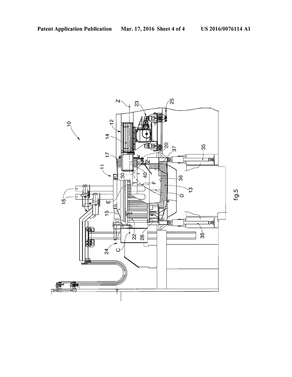 Method for Melting Metal Material in a Melting Plant and Relative Melting     Plant - diagram, schematic, and image 05