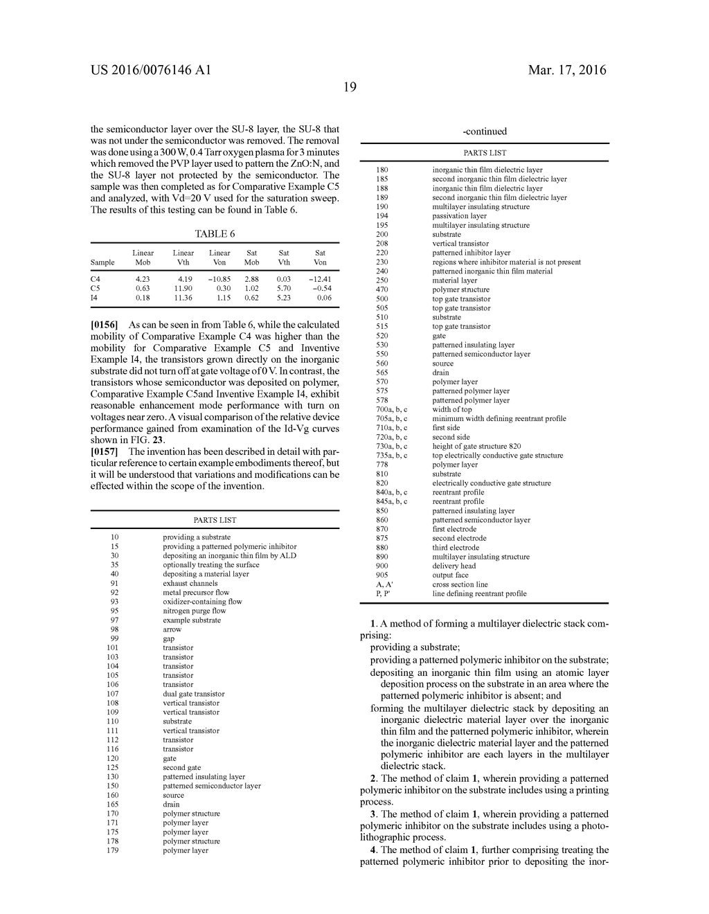 METHOD OF FORMING A PATTERNED POLYMER LAYER - diagram, schematic, and image 41