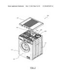 Appliance For Drying Laundry Providing Drying Air Recirculation And     Moisture Condensation diagram and image