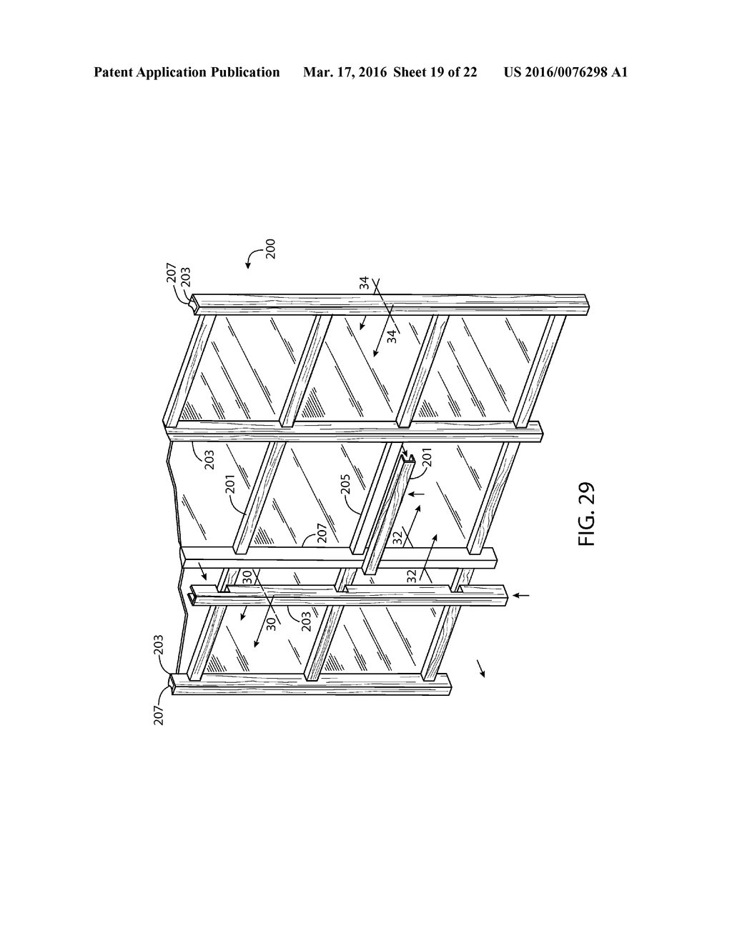 Quick Release Cladding System for Door, Window, Sloped and Vertical     Glazing Systems Frames, and the Like - diagram, schematic, and image 20