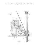 METHOD AND APPARATUS TO POSITION AND PROTECT CONTROL LINES BEING COUPLED     TO A PIPE STRING ON A RIG diagram and image