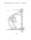 METHOD AND APPARATUS TO POSITION AND PROTECT CONTROL LINES BEING COUPLED     TO A PIPE STRING ON A RIG diagram and image