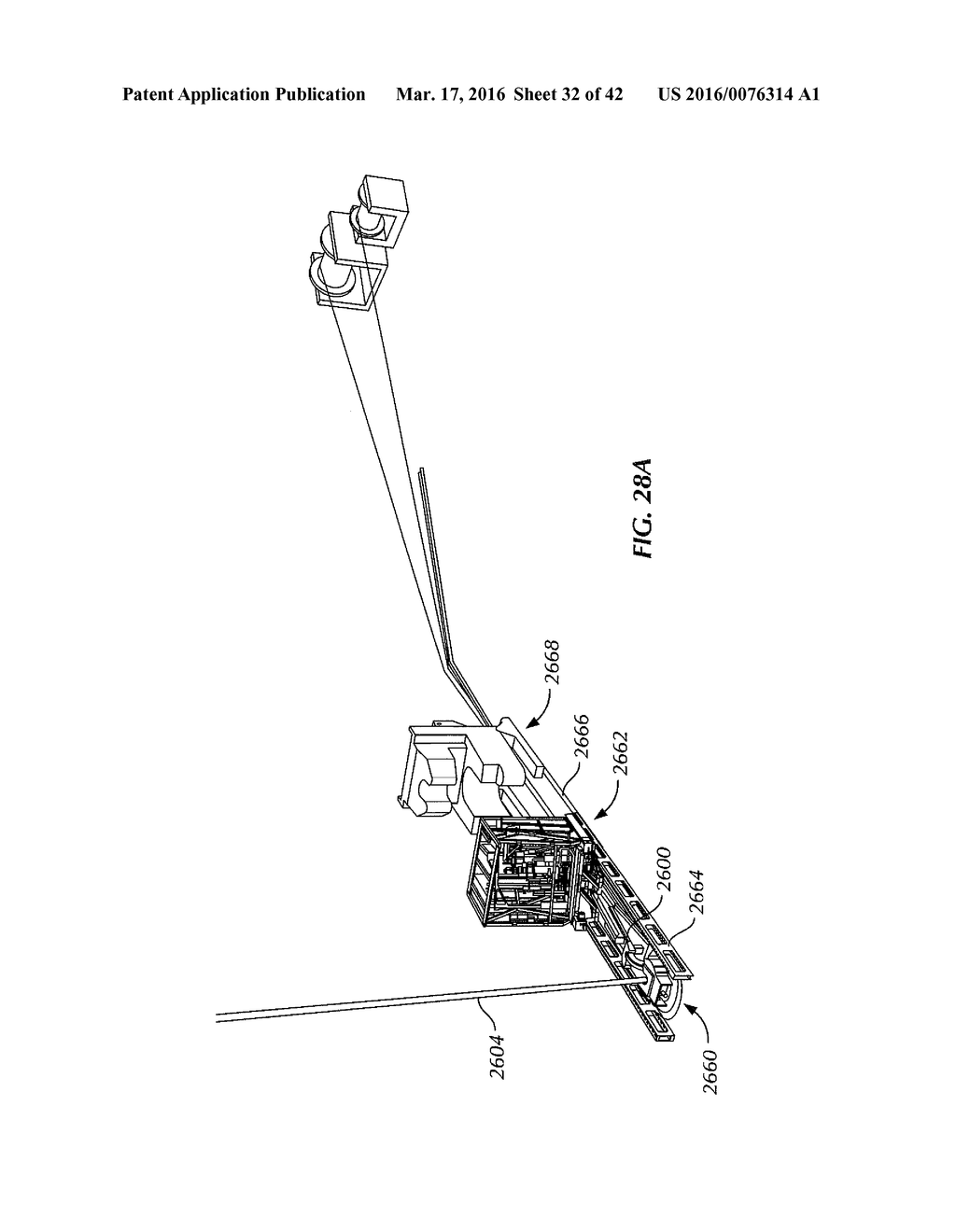 METHOD AND APPARATUS TO POSITION AND PROTECT CONTROL LINES BEING COUPLED     TO A PIPE STRING ON A RIG - diagram, schematic, and image 33
