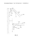 METHOD AND APPARATUS TO POSITION AND PROTECT CONTROL LINES BEING COUPLED     TO A PIPE STRING ON A RIG diagram and image