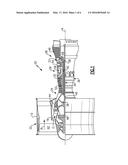 GEARED TURBOFAN ENGINE WITH HIGH COMPRESSOR EXIT TEMPERATURE diagram and image