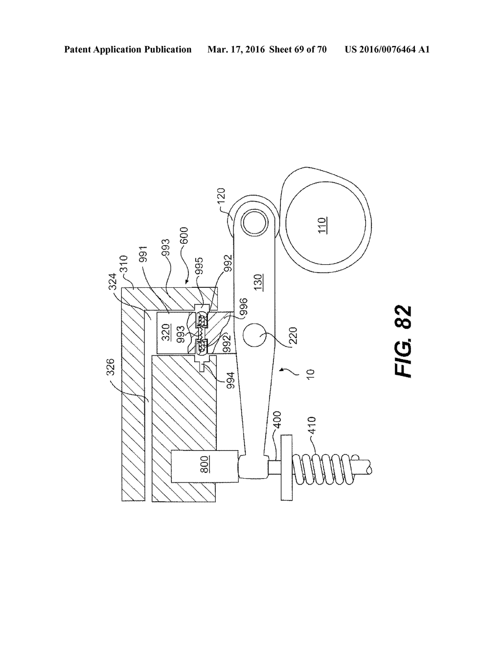 VARIABLE LOST MOTION VALVE ACTUATOR AND METHOD - diagram, schematic, and image 70