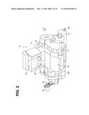 POWERTRAIN STRUCTURE INCLUDING TORQUE DAMPER DISPOSED BETWEEN DRIVE AND     DRIVEN SHAFTS diagram and image