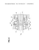 POWERTRAIN STRUCTURE INCLUDING TORQUE DAMPER DISPOSED BETWEEN DRIVE AND     DRIVEN SHAFTS diagram and image