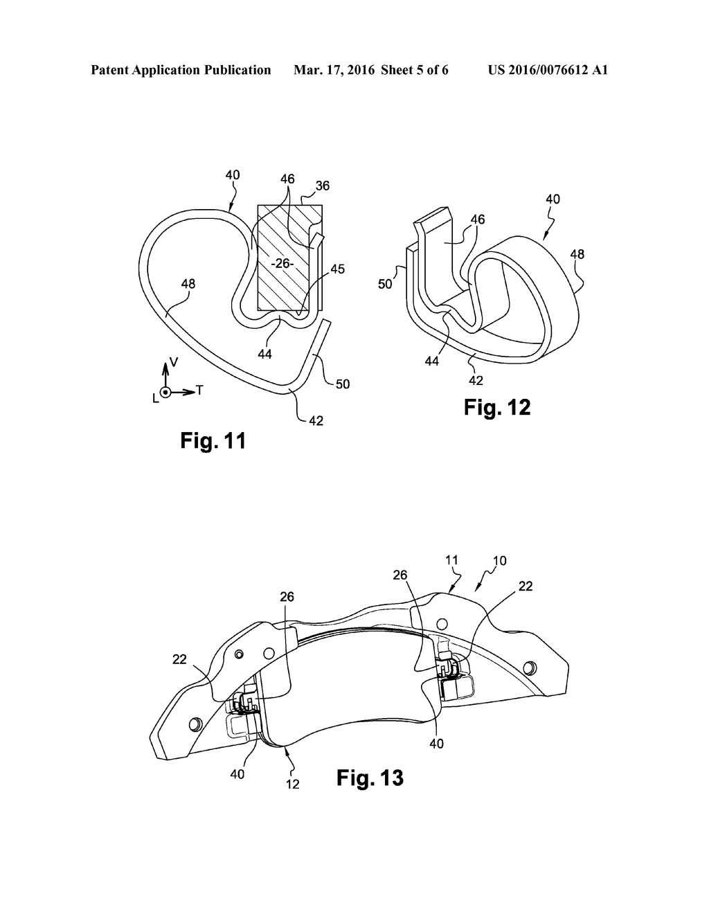 FIXED CALIPER DISK BRAKE HAVING STABILIZED BRAKE PADS, AND RELATED     ASSEMBLY AND PAD REPLACEMENT METHODS - diagram, schematic, and image 06