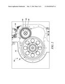 ASSEMBLY FOR ADJUSTABLY MOUNTING A GEAR OF A PUMP TO A GEAR OF A DRIVER     EQUIPMENT diagram and image