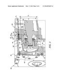 ASSEMBLY FOR ADJUSTABLY MOUNTING A GEAR OF A PUMP TO A GEAR OF A DRIVER     EQUIPMENT diagram and image