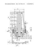 ASSEMBLY FOR ADJUSTABLY MOUNTING A GEAR OF A PUMP TO A GEAR OF A DRIVER     EQUIPMENT diagram and image