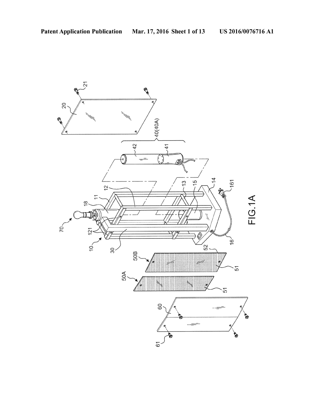 WIDE-ANGLE LIGHTING DISPLAY DEVICE - diagram, schematic, and image 02